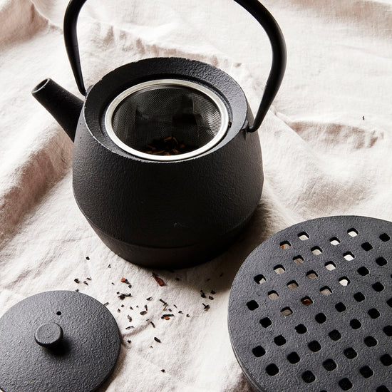 Teapot, Cast - Black