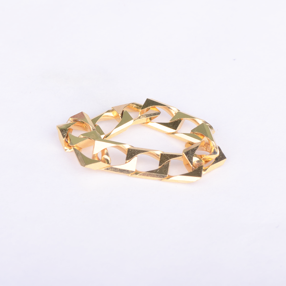 Wide Ring - gold plated