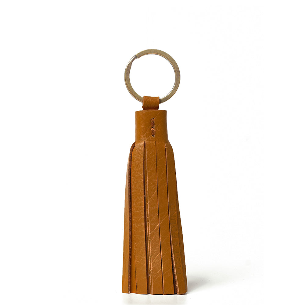 Keyring Tassel - Caramel