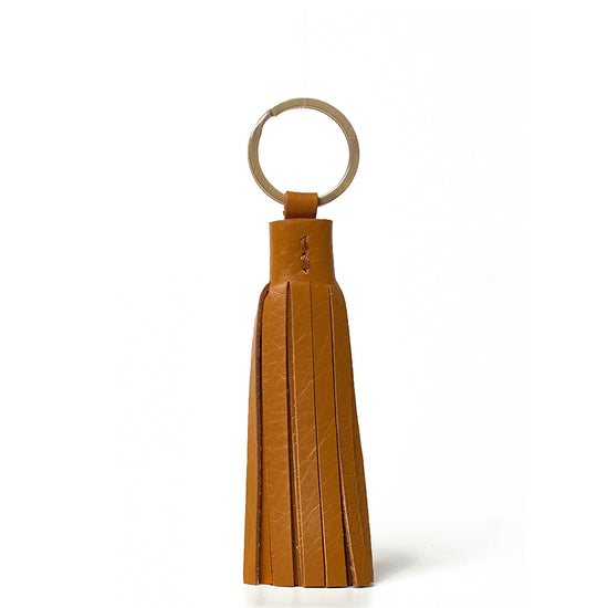 Keyring Tassel - Caramel