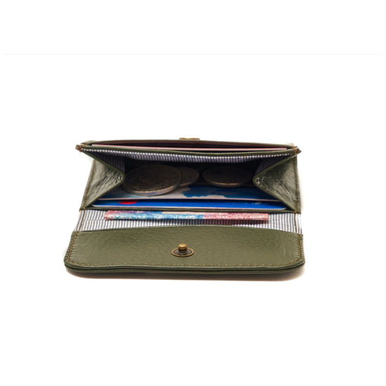 Load image into Gallery viewer, Folding Wallet Small  - Olive
